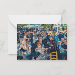 Cartão De Notas Renoir - Dança no Le Moulin de la Galette