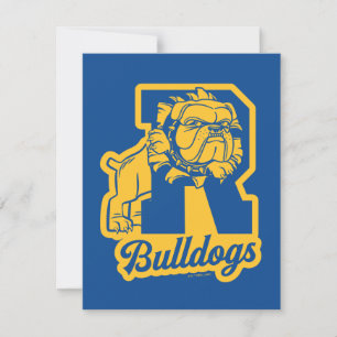 Cartão De Notas Riverdale Bulldog Letterman