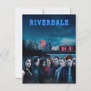 Cartão De Notas Riverdale Outside Pop Diner Poster