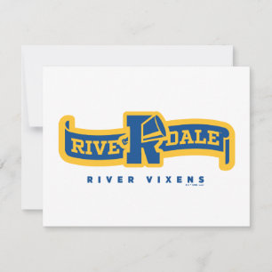 Cartão De Notas Riverdale River Vixens Banner