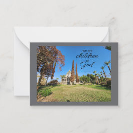 Cartão De Notas Romans 8:16 Notecard | Children of God