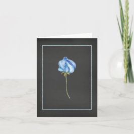 Cartão de Notas Rosa Azul