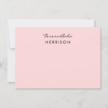 Rosa Vergonha | Design de Monograma Minimalista Mo
