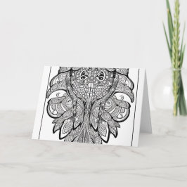 Cartão De Notas Rosto Lula