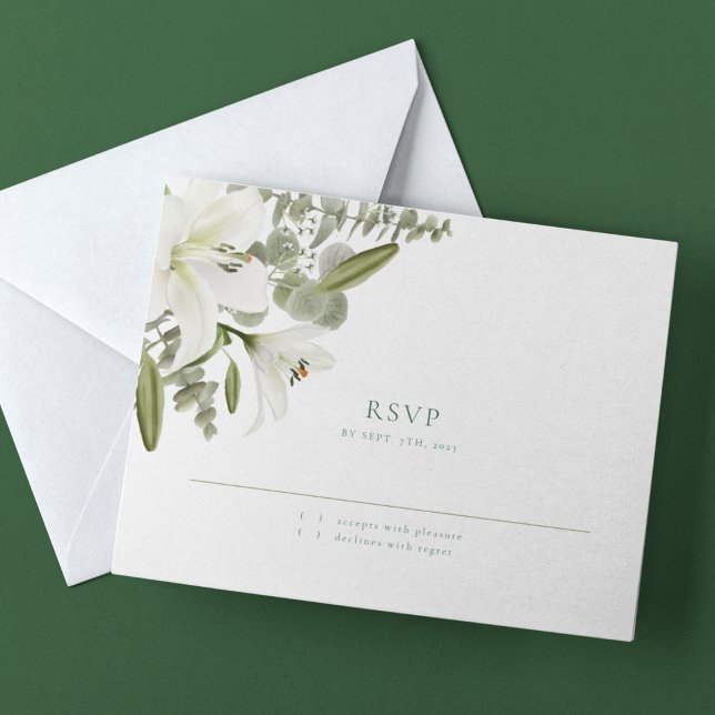 CARTÃO DE NOTAS RSVP DE CELEBRAÇÃO DO CASAMENTO (Criador carregado)