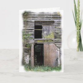 Cartão De Notas Rustic Barn Bliss