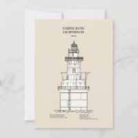 Sabine Bank Lighthouse - Texas - SBD