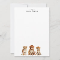 Safari Animal Kid Personalizado