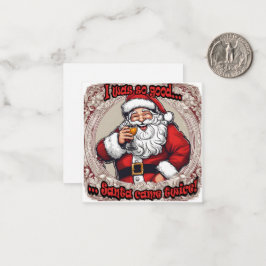 Cartão De Notas Santa Came Twice!