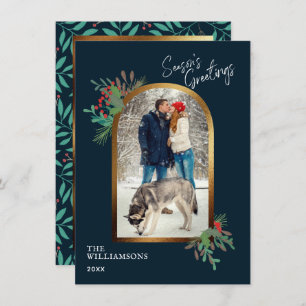 Cartão De Notas Saudações de Montagens Botânicas de Fotos Personal