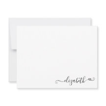 Script de Coração Menina Simples Feminina Moderna 