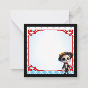 Cartão De Notas Seja Gentil Açúcar Caveira