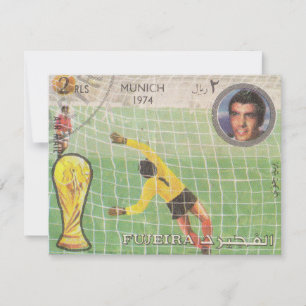 Cartão De Notas Selo postal retrô Munique