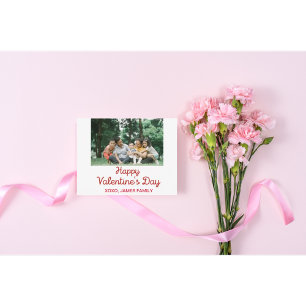 Cartão De Notas seu nome familiar e sua foto de família