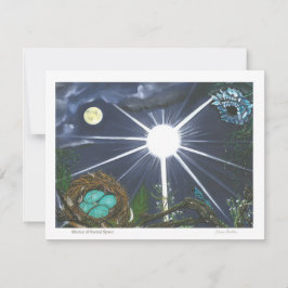 Cartão De Notas Silence of Sacred Space