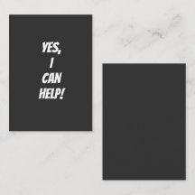 Sim, eu posso ajudar!