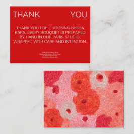 Cartão De Notas Sirocco Thank You Card