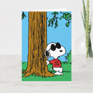 Cartão De Notas Snoopy "Joe Cool" em Pé