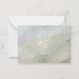 Cartão De Notas "Sob as ondas": placa de nota de Abstrato original