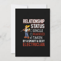 status de relacionamento - ocupado por um eletrici