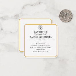 Cartão De Notas Sua empresa de logotipo | Advogado