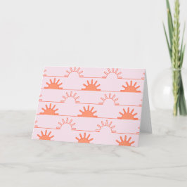 Cartão De Notas Sunrise Sunset - Notecards