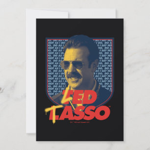 Cartão De Notas Ted Lasso Crachá de Laço Led