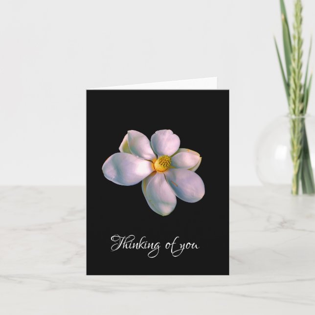 Cartão De Notas Thinking of you   (Frente)