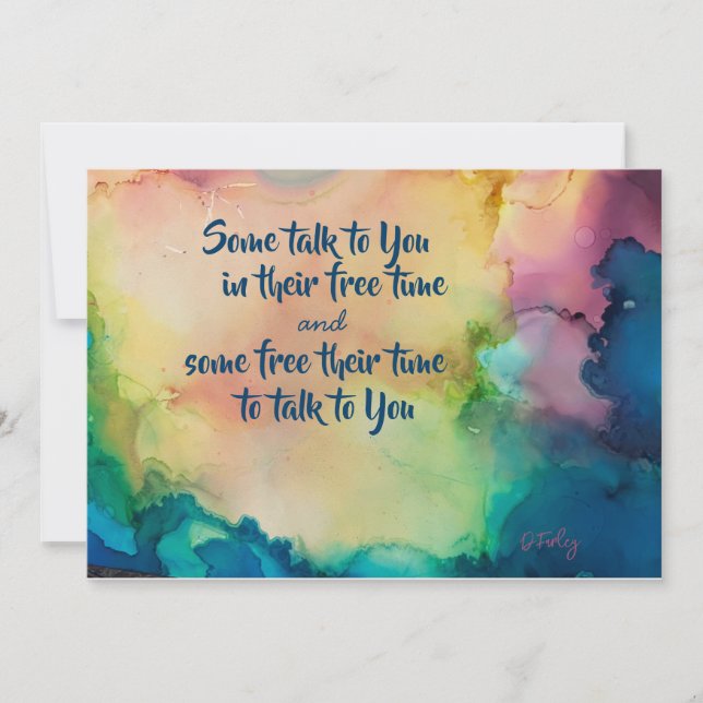 Cartão De Notas Todas as Ocasiões - Notecard (Frente)