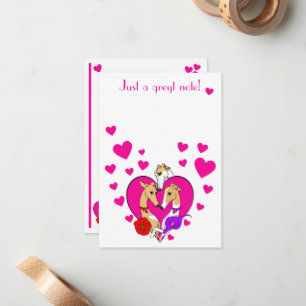 Cartão De Notas Três Galgos Lindos no Dia dos Namorados