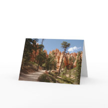 Trilha do Parque Nacional do Bryce Canyon