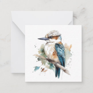 Cartão De Notas True Blue Kookaburra