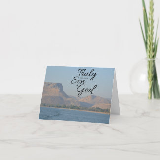 Cartão De Notas Truly the Son of God Folded Notecard