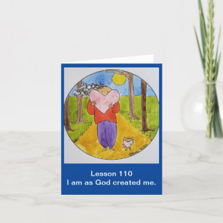 Cartão De Notas Um curso na placa de nota dobrada em milagres