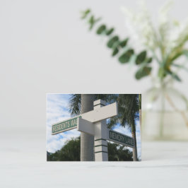 Cartão De Notas uma caminhada pela praia residente