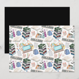 Cartão De Notas Unique College Note Card