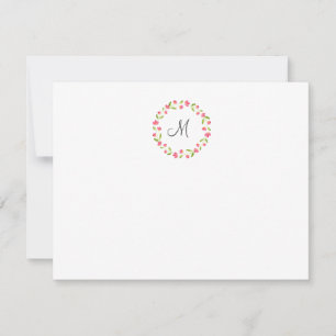 Cartão De Notas Verde Amarelo Cor Amarelo Mola Floral