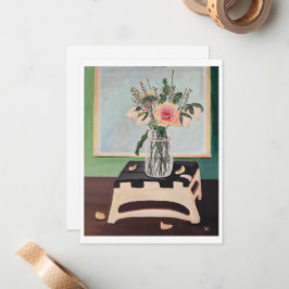 Cartão De Notas Vida estática