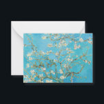 Cartão De Notas Vincent van Gogh - Almond Blossom<br><div class="desc">Flor de amêndoa / Ramificações com Flor de Amêndoa - Vincent van Gogh,  Oil on Canvas,  1890</div>