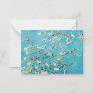 Cartão De Notas Vincent van Gogh - Flor de Amendoeira