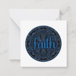 Cartão De Notas Virtude Faith Mandala