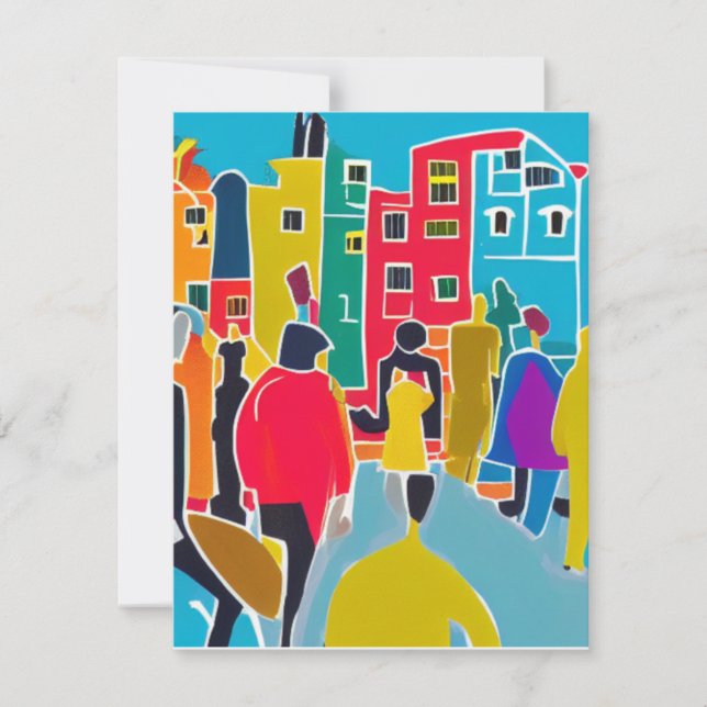 Cartão De Notas Vizinhos (Frente)