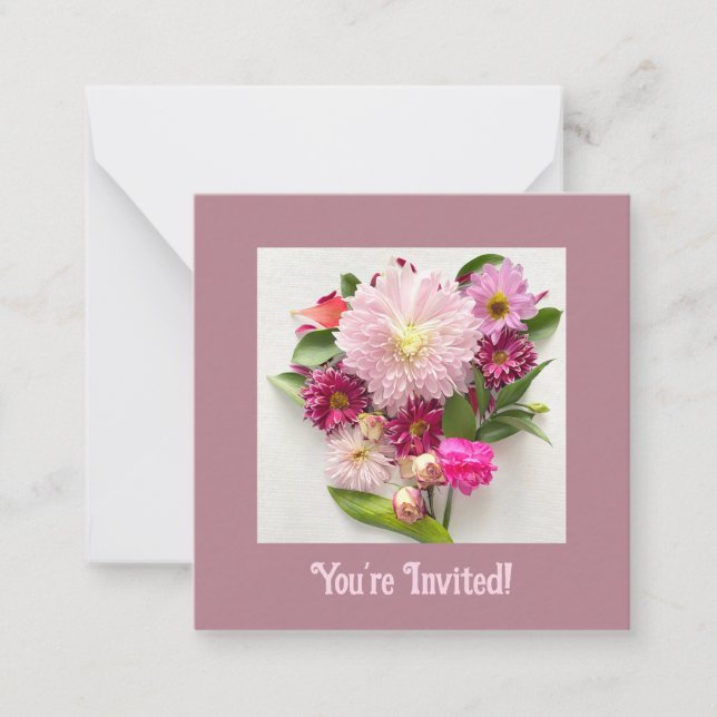 Cartão De Notas Você é Convidado (Frente)