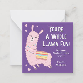 Cartão De Notas Você é um Dia de os namorados de escola divertida