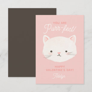 Cartão De Notas Você é uma sala de aula de gato kitty perfeita do