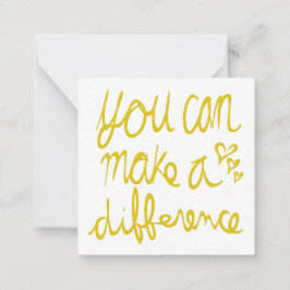 Cartão De Notas Você pode fazer um Namorados diferente