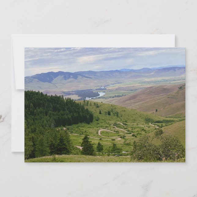 Cartão De Notas Winding Road (Frente)