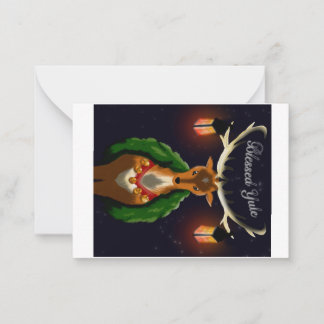 Cartão De Notas Yule 