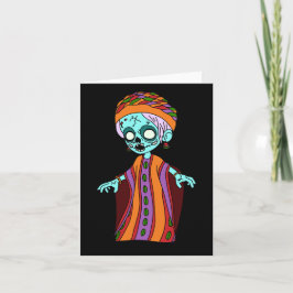 Cartão De Notas Zombie malaia