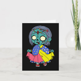 Cartão De Notas Zombie Queniana